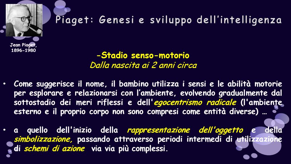 Psicologia Generale Secondo Corso Modulo B Psicologia dell et